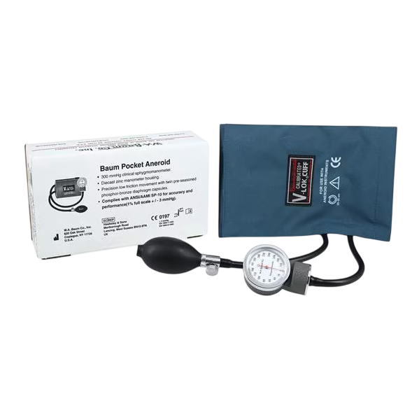 1050 Baumanometer Pocket Type Aneroid Sphygmomanometer