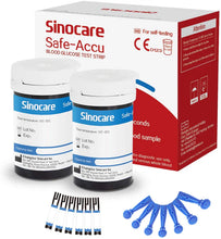 Sino Care Glucose Strips and Lancets (Safe AQ Smart)