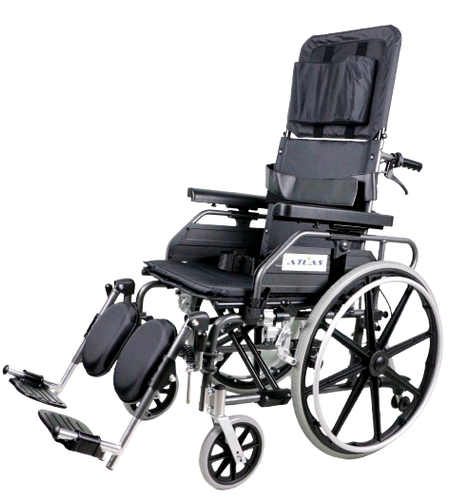 ALRW1811P  Aluminum Reclining Wheelchair