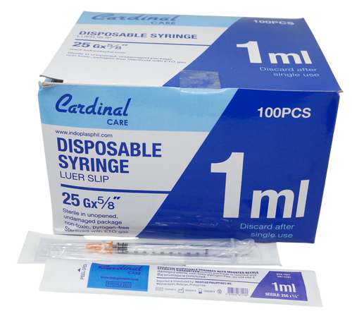 Disposable Syringe 1ML