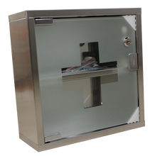 Heavy-Duty Wall-Mounted Metal First Aid Cabinet