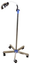 Goose Neck Examination Lamp with Wheels