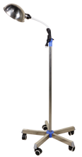 Goose Neck Examination Lamp with Wheels