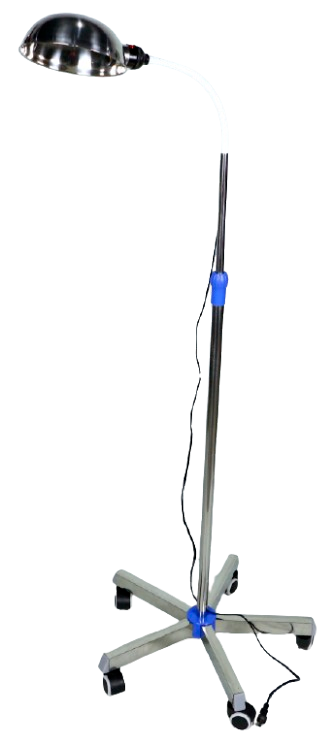 Goose Neck Examination Lamp with Wheels