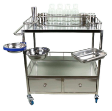 Stainless Steel Dressing Crash Cart