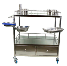 Stainless Steel Dressing Crash Cart
