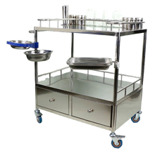 Stainless Steel Dressing Crash Cart