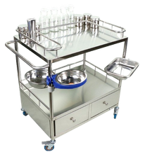 Stainless Steel Dressing Crash Cart