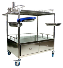 Stainless Steel Dressing Crash Cart
