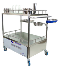 Stainless Steel Dressing Crash Cart