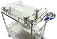 Stainless Steel Dressing Crash Cart