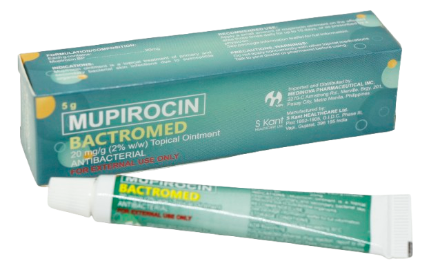 Mupirocin Bactromed Antibacterial Ointment (2% w/w)