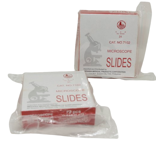 Glass Microscope Slides (72 Pieces)