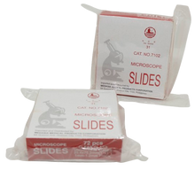 Glass Microscope Slides (72 Pieces)