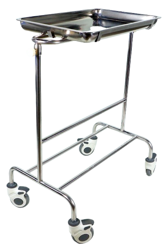 F24 Deluxe Stainless Mayo Instrument Table