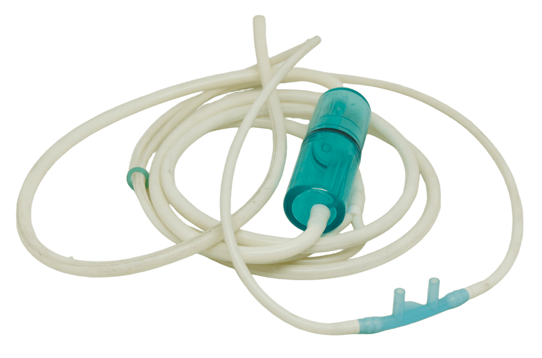 Oxygen Cannula with Water Trap