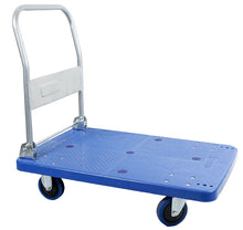Heavy-Duty Folding Plastic Platform Push Cart (400 kg Capacity)