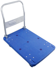 Heavy-Duty Folding Plastic Platform Push Cart (400 kg Capacity)