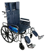 RW2411P 24" Deluxe Obese Reclining Wheelchair