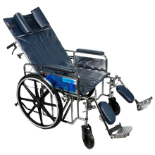 RW2411P 24" Deluxe Obese Reclining Wheelchair