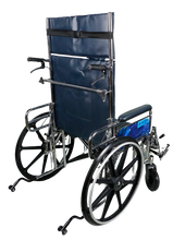 RW2411P 24" Deluxe Obese Reclining Wheelchair