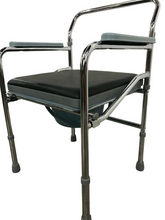 VH607-2 Folding Commode Chair with Upholstery Cover