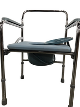 VH607-2 Folding Commode Chair with Upholstery Cover