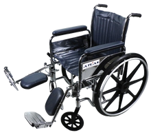 WCDE1811P 18" Deluxe Wheelchair