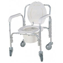 NE0901 Aluminum Commode Chair With Wheels