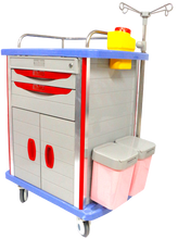 Deluxe Emergency Crash Cart