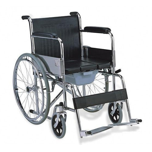 608 Commode Wheelchair