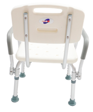 KY798LQA Aluminum Shower Chair with Back and Handles