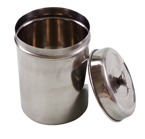 Stainless Jar with Cover