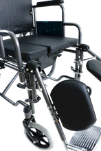 GCV608 RECLINING COMMODE WHEELCHAIR