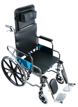 GCV608 RECLINING COMMODE WHEELCHAIR